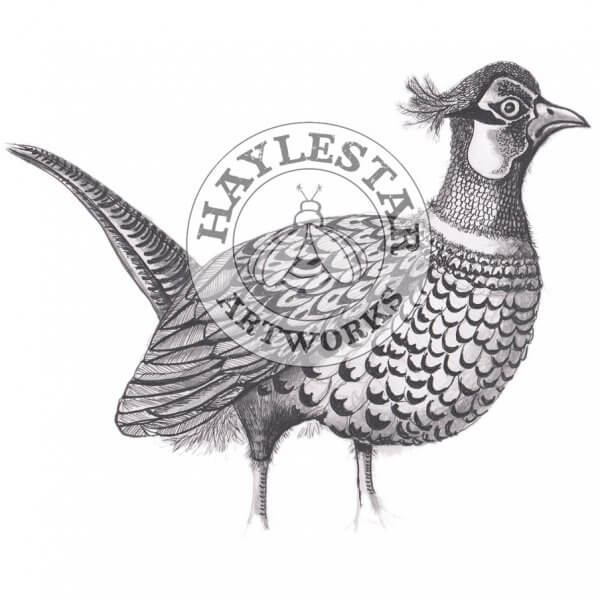 Pheasant Signed Original Print
